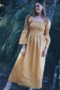 Vestido Marisa tonos azules | Vestido estilo boho | THE NOOK STORE