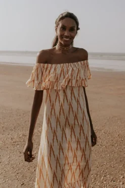 Vestido Marisa tonos azules | Vestido estilo boho | THE NOOK STORE