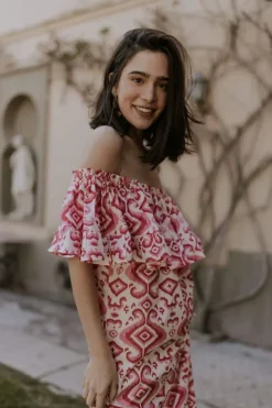Vestido Marisa tonos azules | Vestido estilo boho | THE NOOK STORE