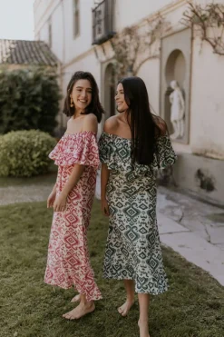 Vestido Marisa tonos azules | Vestido estilo boho | THE NOOK STORE
