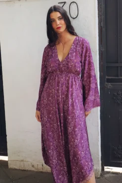 Vestido Priya Morado - The Nook Store