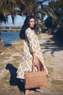 Vestido Saona Flores Amarillas - The Nook Store
