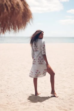 Vestido Saona Rayas Azul - The Nook Store