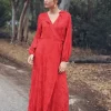 Vestido Sofie Rojo - The Nook Store