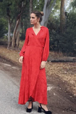 Vestido Sofie Rojo - The Nook Store