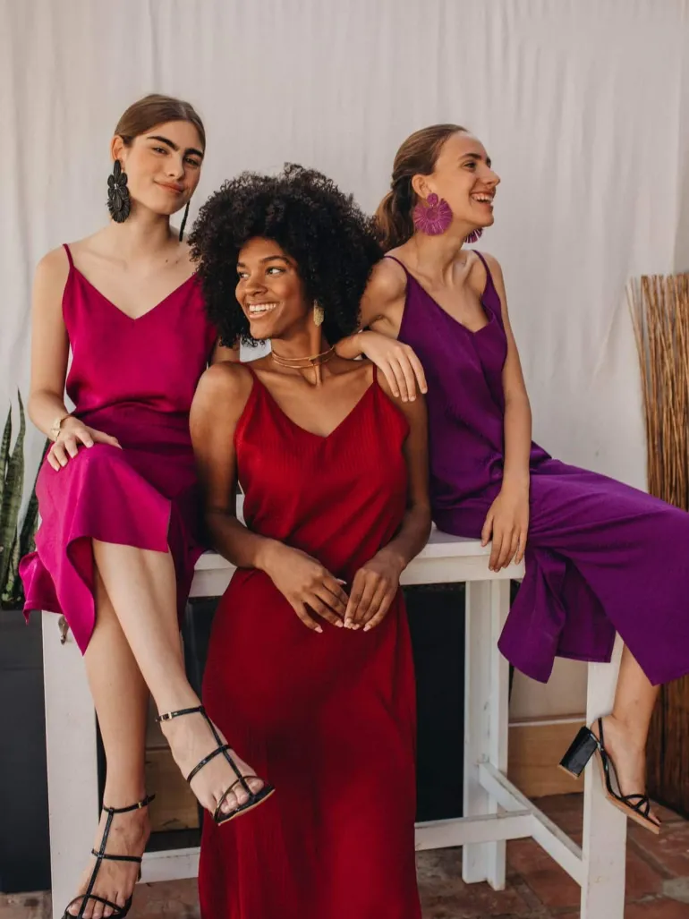 Vestido Tiara 2 Fucsia - The Nook Store