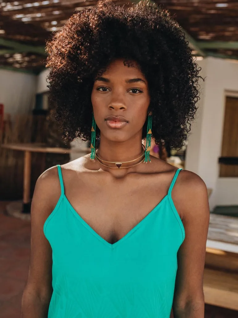 Vestido Tiara 2 Verde Agua - The Nook Store